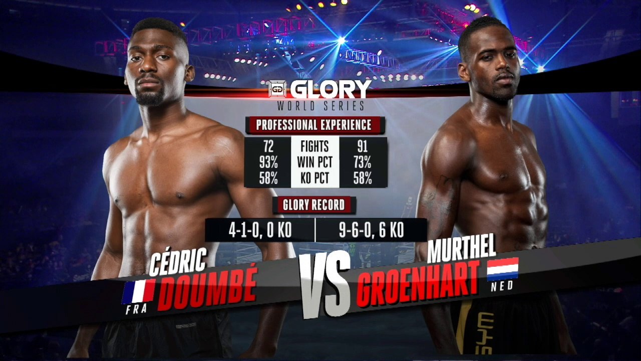 FULL MATCH - Cedric Doumbé vs. Murthel Groenhart - Welterweight Title Fight: GLORY 44 Chicago