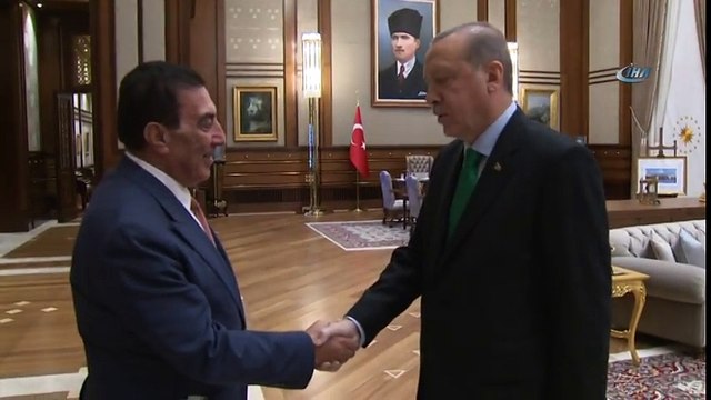 Erdoğan, Ürdün Temsilciler Meclisi Başkanı Tarawneh'i Kabul Etti