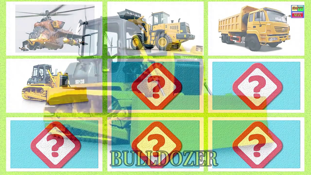 Learning Street Vehicles Names and Sounds for Kids Learn Cars, Trucks