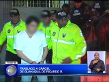 Traslado a cárcel de Guayaquil de Ricardo R.