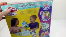 Play doh Ice cream Maker playset Play Dough Toys Kit 플레이도우 아이스크림 메이커 식완 만들기 점토 장난감 소꿉놀이