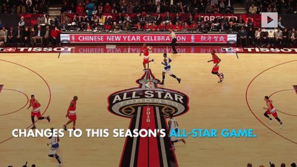 The NBA has made some drastic changes to the All-Star Game this year