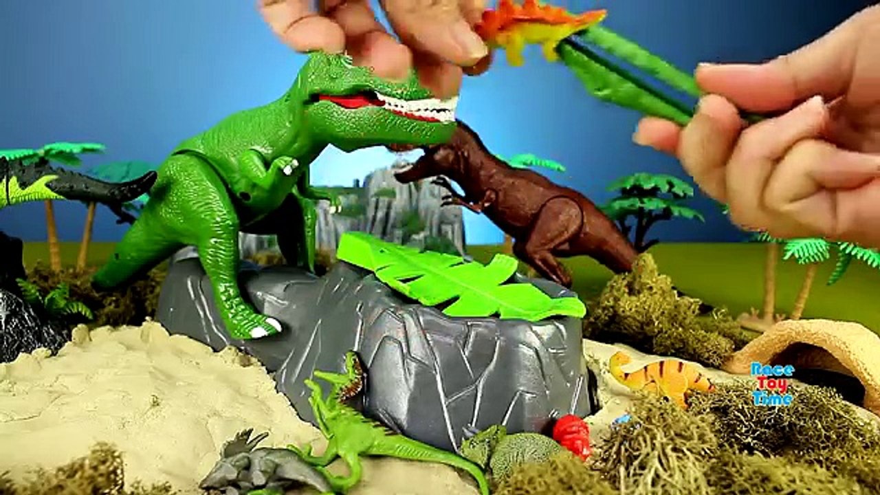 Dinosaur T-rex Dino Meal Game Rescue Jurassic World Minifigures Dinosaurs For Kids