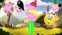 Papa Pig ★ Cabezas incorrectas Botellas de Colores Videos de Papa Pig En Espan