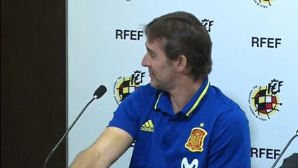 Lopetegui: "El deporte une y logra cosas importantes"