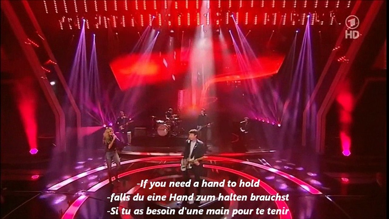 Helene Fischer and James Blunt--Heart to heart