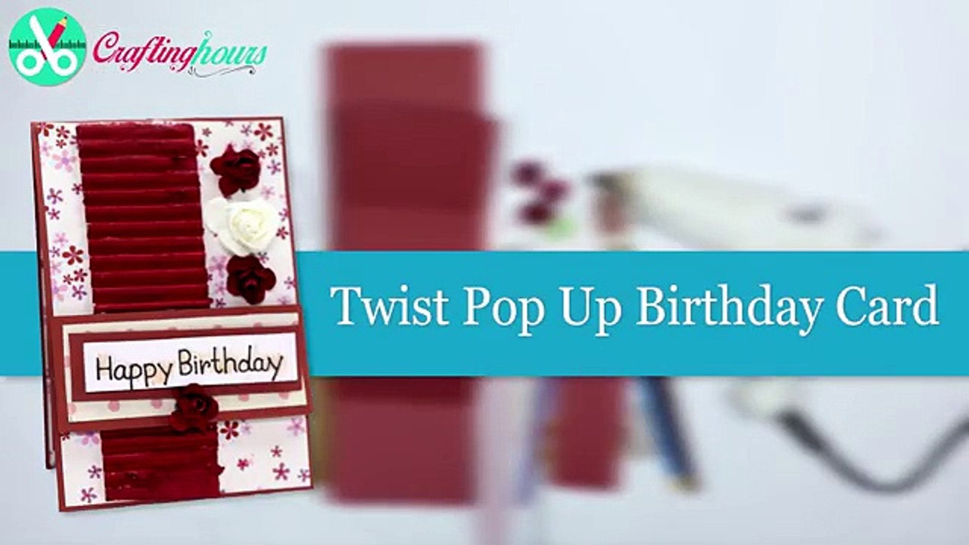 Unique Twist Pop Up Card, DIY Birthday Greeting Card Making – Видео  Dailymotion