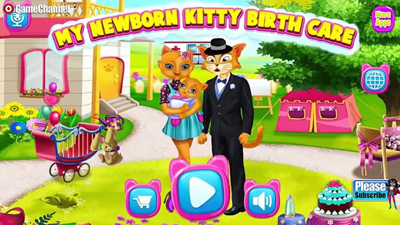 My NewBorn Kitty Birth Care - Videos games for Kids - Girls - Baby Android