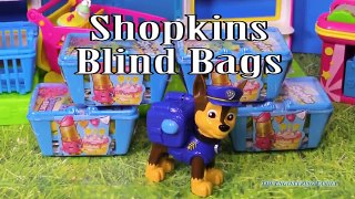 SHOPKINS BLIND BAGS Chase Paw Patrol Blind Bags Youtube Review