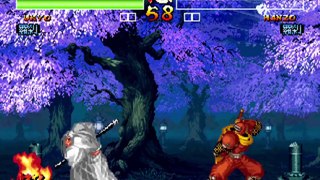 【60fps】サムライスピリッツ 天草降臨　14連・武器飛ばし・断末奥義集