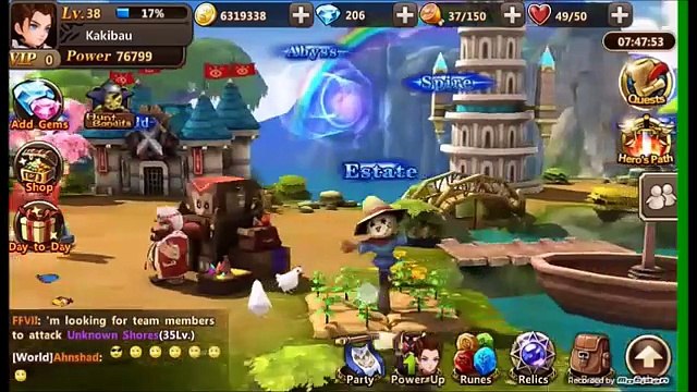 Shards of magic how to Ascend heroes to get more star and better stats