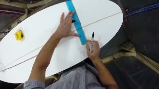 Marking Surfboard Rail Bands - Part 1: How to Build a Surfboard #12