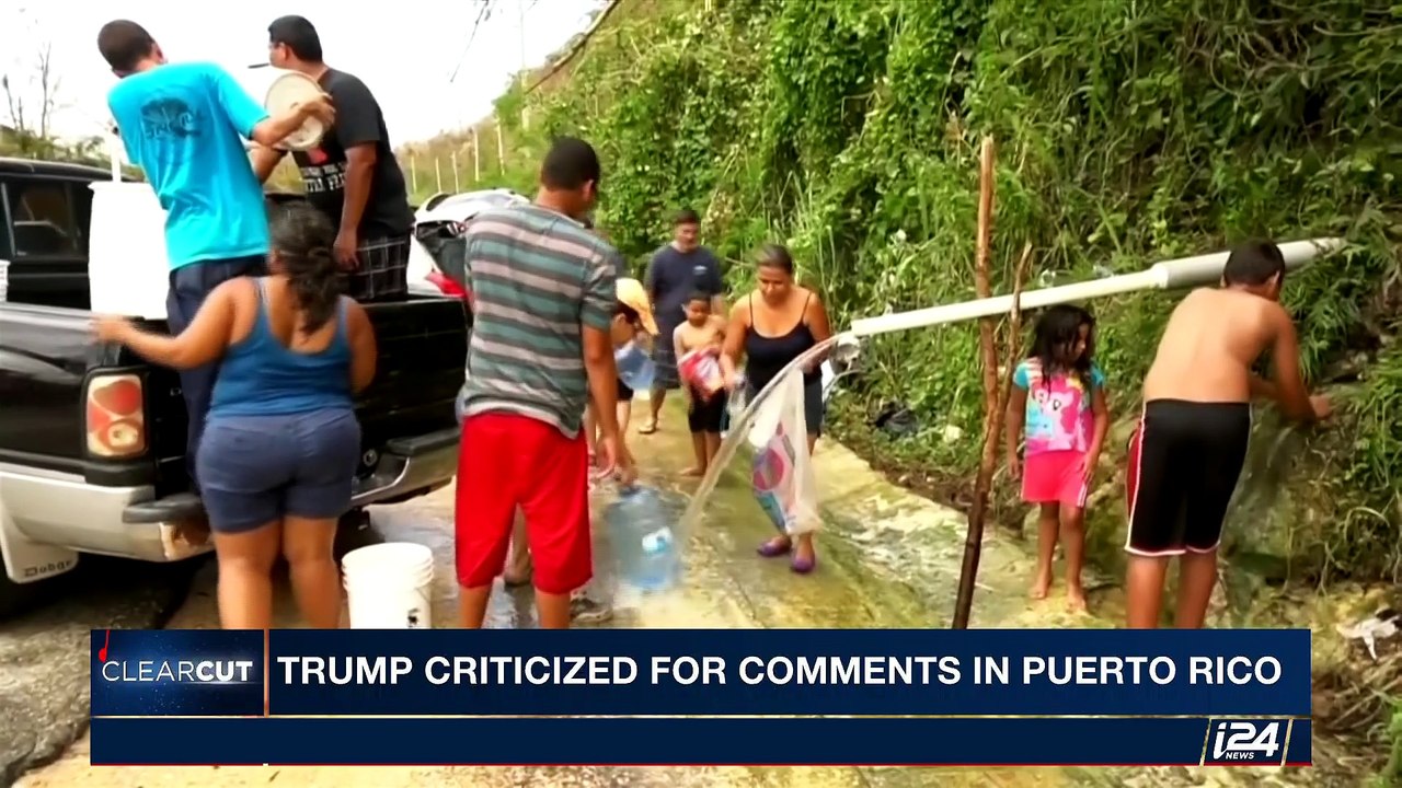 CLEARCUT | Trump criticized for comments in Puerto Rico | Tuesday, October 3rd 2017