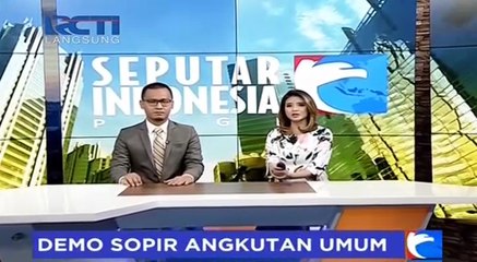 Sopir Angkot Demo ke Kantor Gubernur Jatim, Penumpang Terlantar di Terminal
