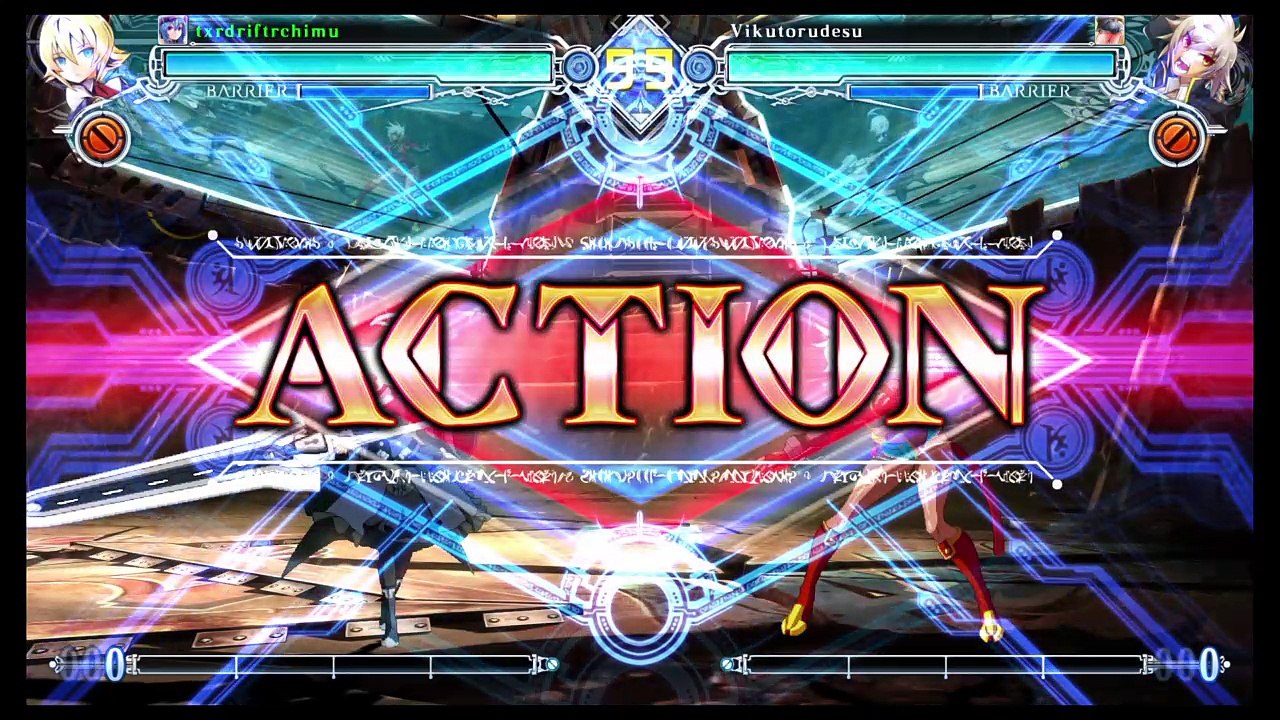 BlazBlue Central Fiction 10/1 netplay