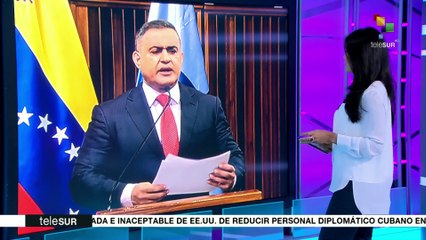 Fiscal venezolano ofrece balance sobre casos de corrupción