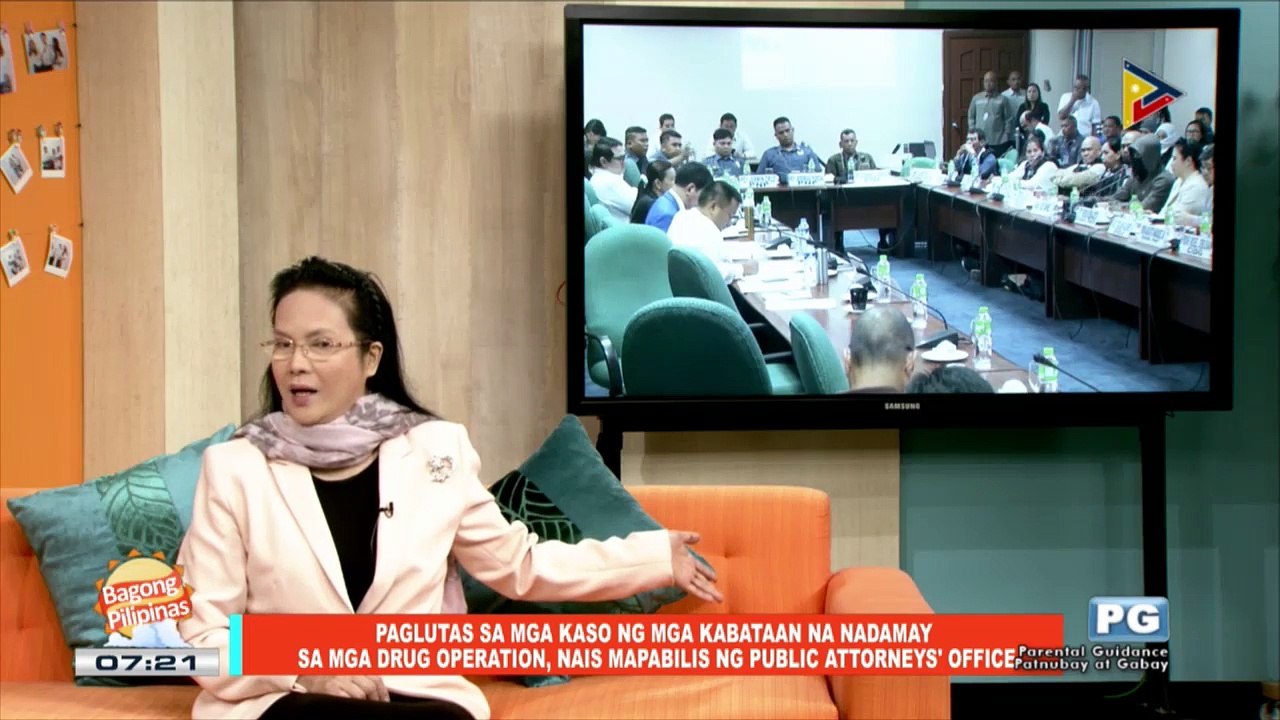 ON THE SPOT: Paglutas sa mga kaso ng mga kabataang nadamay sa mga drug operation, nais mapabilis ng PAO