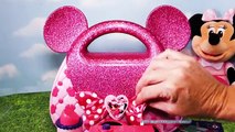 MINNIE MOUSE Disney Comparison of Minnie and Figaro Travel Cases Toys Video