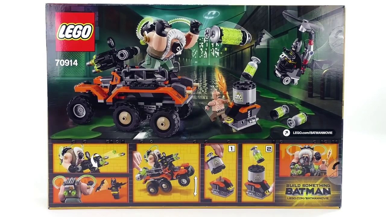 The LEGO Batman Movie Set 70914 Der Gifttruck von Bane Unboxing & Review deutsch