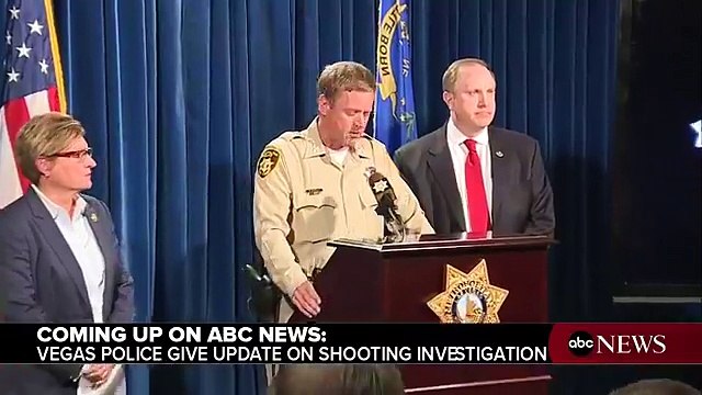 Authorities give an update on the investigation into Sunday's mass shooting