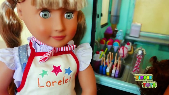 Ice Cream Truck Bike Cycle Toy Playset for Baby Dolls Kids and Children-CoqV-KORjz8