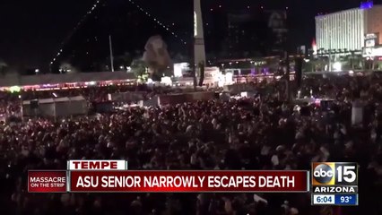 ASU senior narrowly escapes death in Las Vegas