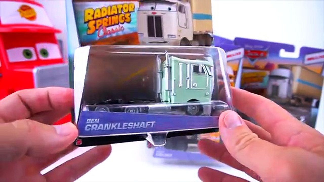 DISNEY CARS TRUCK HAULERS SLEEPY PISTON CUP TRUCKS RADIATOR SPRINGS CLASSIC TOYS MACK PETERBILT