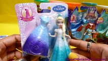 Búp Bê Công chúa Tuyết Elsa Nàng Tiên Cá Ariel - Những Bộ Váy đất nặn đẹp (Bí Đỏ) - Magic Clips