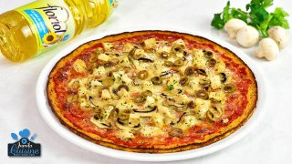Pizza cu blat de conopida | “Reinventează-ți prânzul cu Floriol”