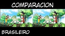 Dragon Ball Super Opening - Latino Vs Brasil  Comparación  Cartoon Network  Dragon Ball Super