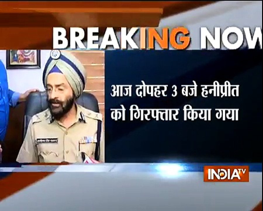 We have arrested Honeypreet and we will produce her in court tomorrow - Panchkula Police Commissioner-cxIaptWWWwo