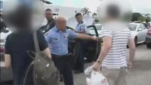 괌 韓 판사 부부, 차량에 자녀 방치...체포 / YTN