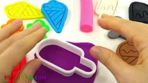 Learn Colors Play Doh Ice Cream Popsicle Fun and Creative for Kids Finger Family Nursery Rhymes Disn