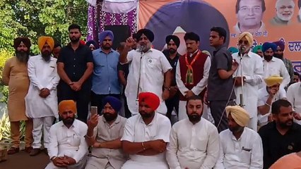 sukhbir badal gapp 2  Live- Village- Aliwal Fatehgarh Churian Constituency