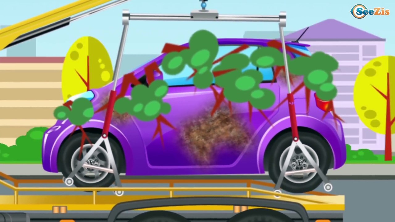 The Yellow Tow Truck in action with Car FRIEND | Emergency Cars | Cars & Trucks for Kids