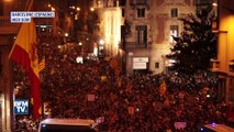 Des milliers de Catalans ont manifesté à Barcelone contre les violences policières