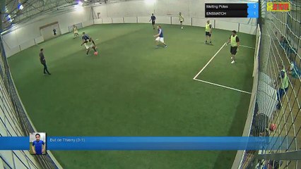 But de Thierry (3-1) - Melting Potes Vs ENSMATCH - 03/10/17 19:00 - LIGUE 4 - Poitiers Game Parc