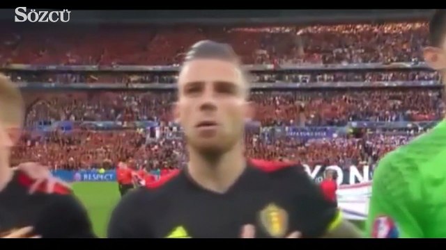 Thibaut Courtois hareketi izleyenleri güldürüyor!