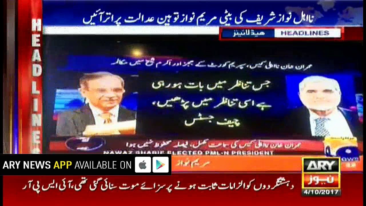 Headlines 1000 4th October 2017