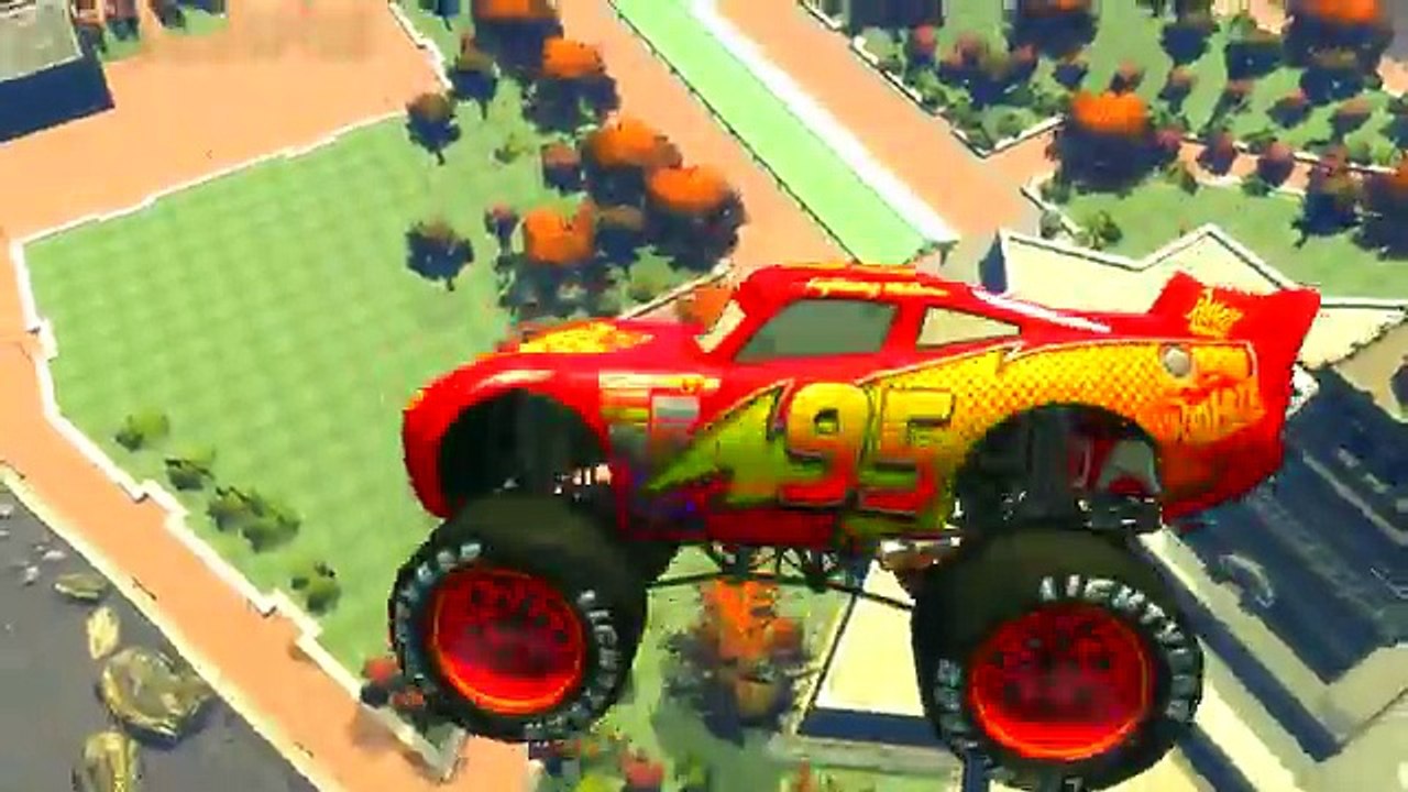 Optimus Prime & Lightning McQueen Disney Pixar cars Nursery Rhymes Children Songs