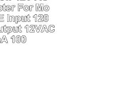 UpBright New 12V AC to AC Adapter For Model  U471AE Input 120VAC60Hz Output 12VAC