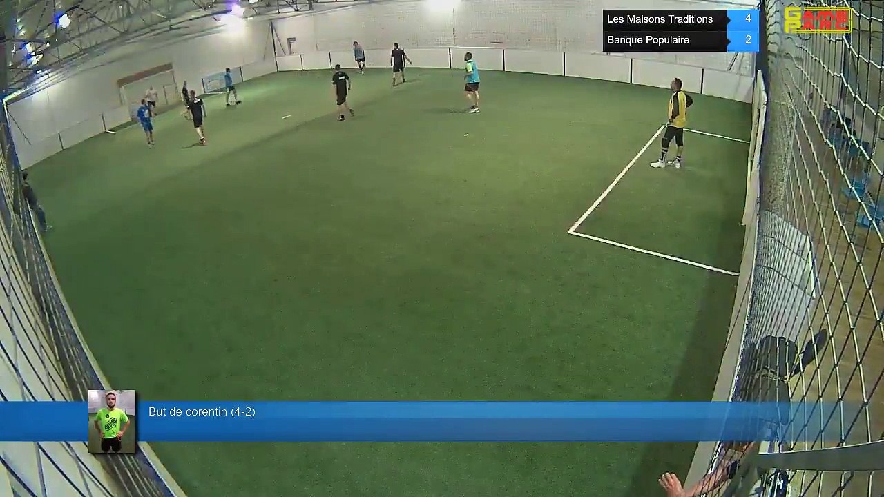 But de corentin (4-2) - Les Maisons Traditions Vs Banque Populaire - 03/10/17 20:00 - LIGUE 3