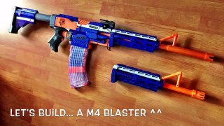 [TUTORIAL] How to make a NERF M4 Rifle | PART 1 - barrel attachment