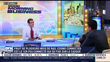 Cosmo Connected a conçu un feu arrière connecté pour les deux-roues - 04/10