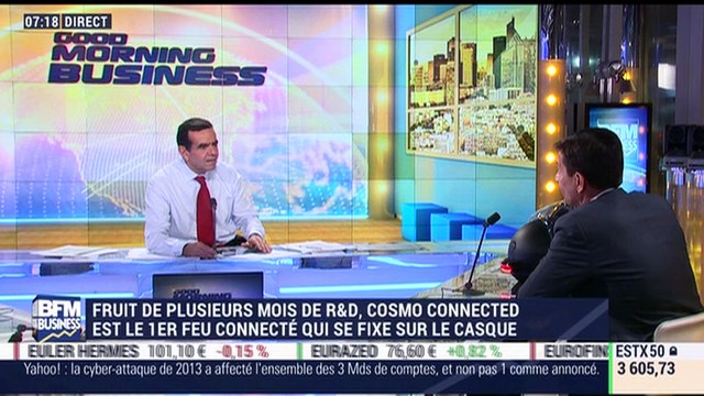 Cosmo Connected a conçu un feu arrière connecté pour les deux-roues - 04/10