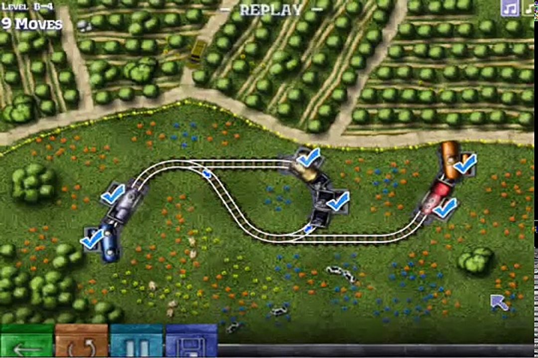 Railroad Shunting Puzzle 2 walkthrough part 1 by Vifer