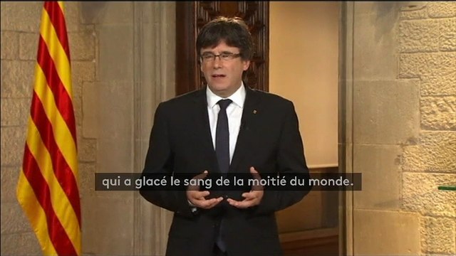 Référendum en Catalogne : Le roi ignore des millions de Catalans , estime le président séparatiste Carles Puigdemont