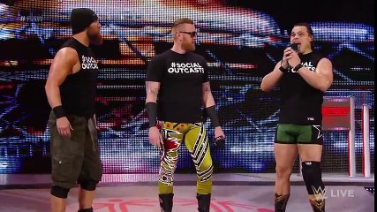 (6-27-2016) - RAW - Enzo Amore & Big Cass Vs. Carlos Corty & Mitch Walden