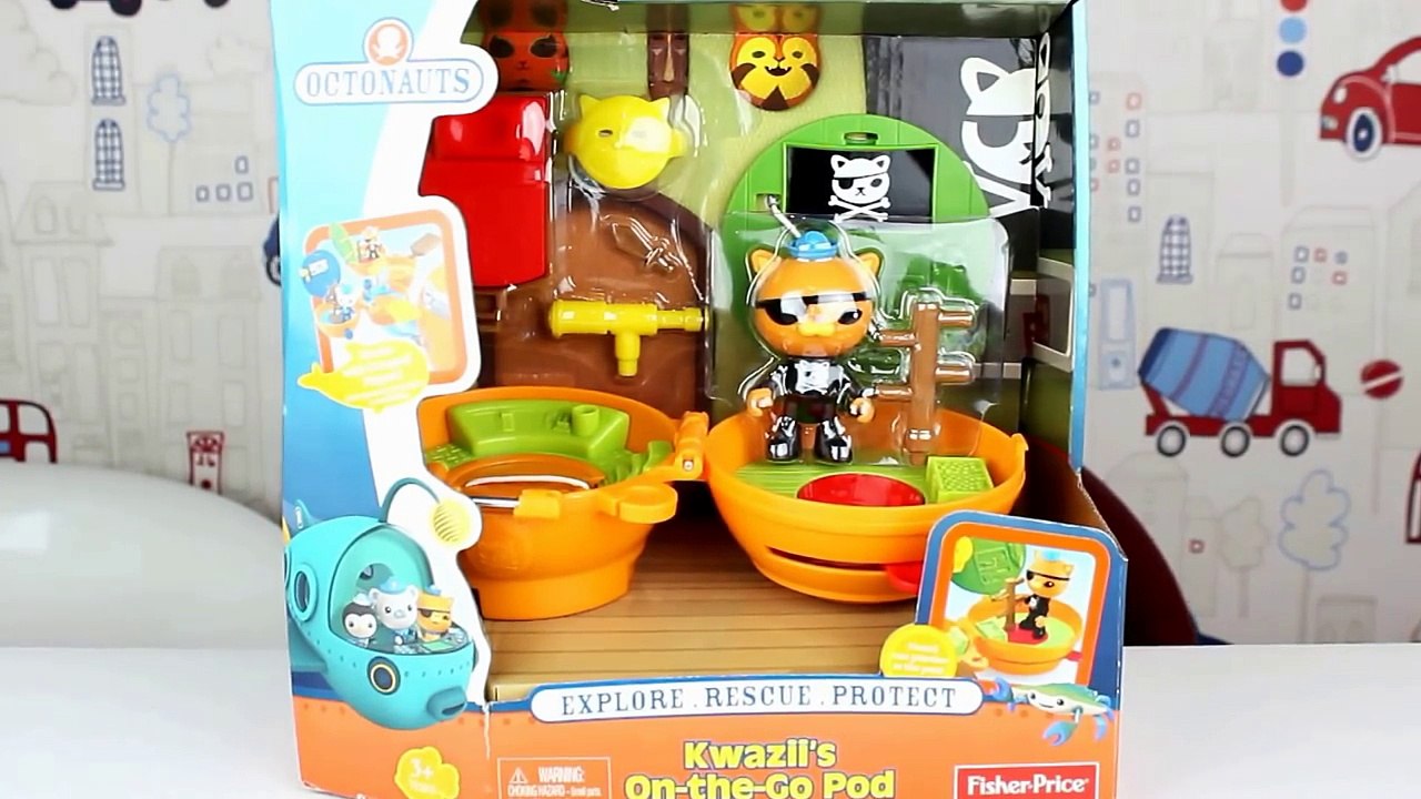 The Octonauts Barnacles and Kwazii On The Go Pods