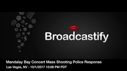 Video herunterladen: Communications audio des policiers de Las Vegas lors de la tuerie le 1er octobre 2017